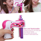 Mini-Dreisträngige geflochtene Haarmachine für Kinder, vollautomatische elektrische geflochtene Haarmachine