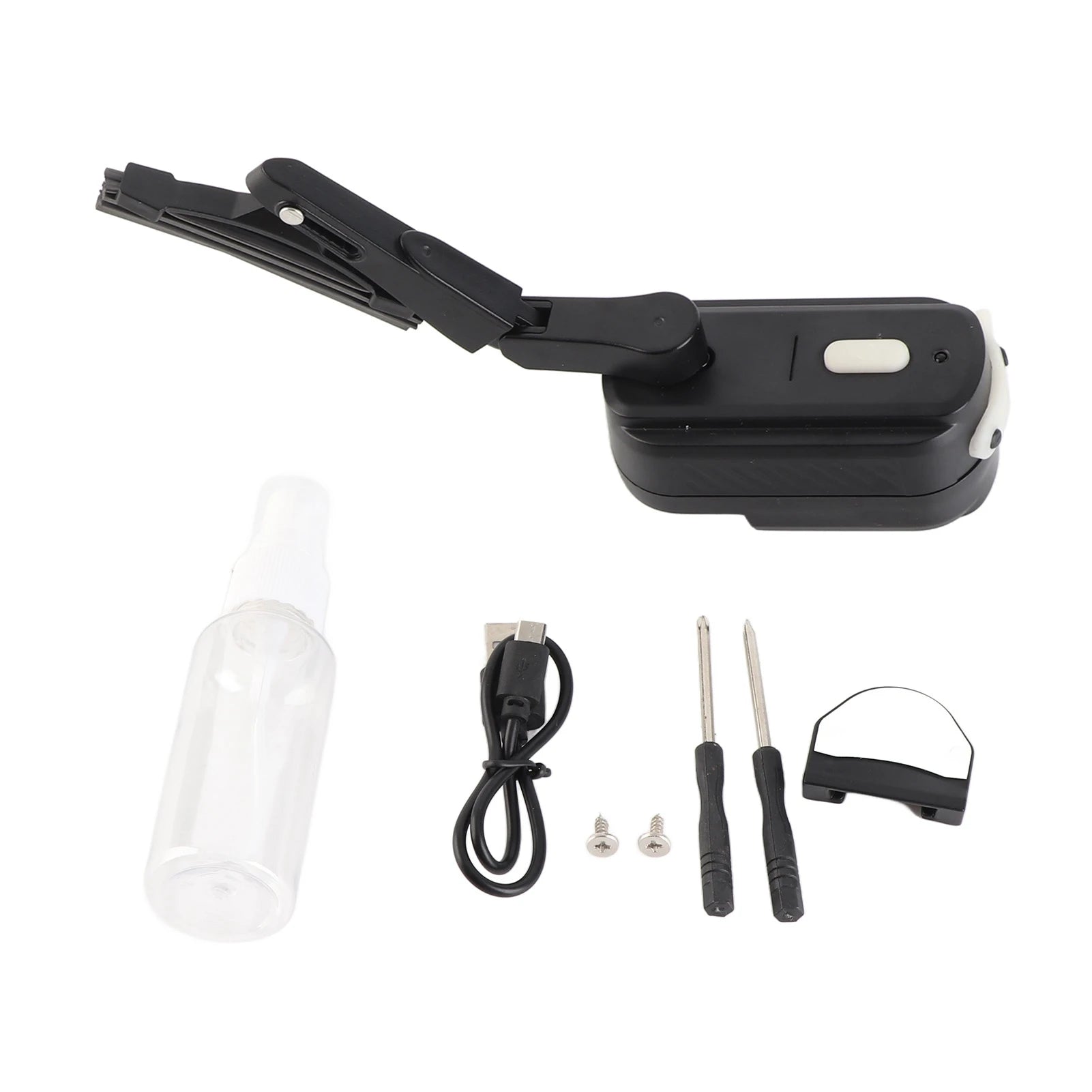 Helmwischer, Motorrad-Helmwischer, ABS, hohe Zähigkeit, 2-Gang-verstellbarer Helm, Scheibenwischer, Motorrad-Helmwischer, Wischer