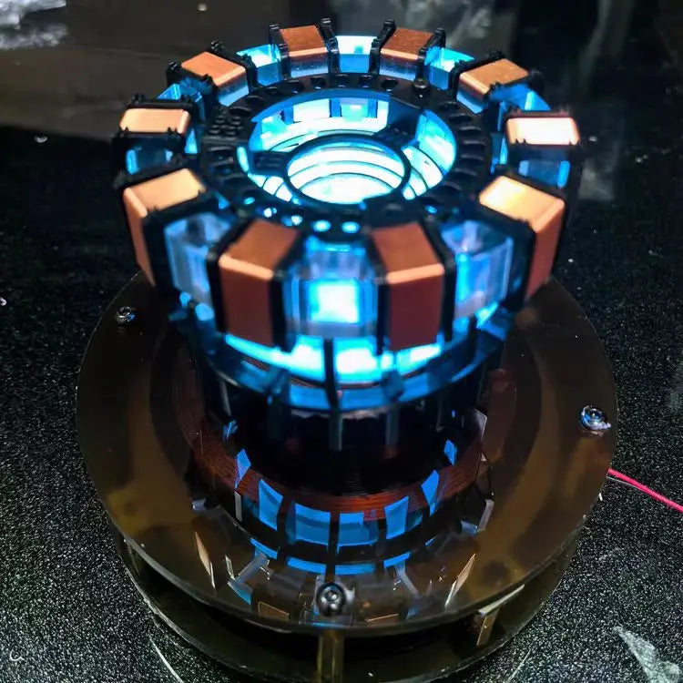 Kreatives Geschenk Black Tech Steel Floating Reactor Desktop-Dekoration Ornamente Neuheit Mk1 Actionfiguren zum Sammeln Spielzeug