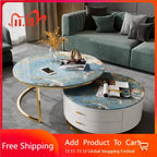 Trendige nordische Couchtische, moderne Aufbewahrung, luxuriöse, einfache, ästhetische Couchtische, einzigartige antike Kaffee-Tische, Hotelmöbel