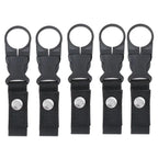 Karabinerhaken Flaschenclip – Nylon, für Rucksack & Gürtel, Einzel & Sets