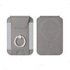 Magsafe-Kartenhalter mit Klappenabdeckung, magnetischer Telefonringständer, PU-Leder, Kartenhalter, Handyhülle für iPhone 13, 14, 15, 16 Pro