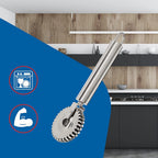 1 x neu eingetroffener Raviolienschneider aus Edelstahl, perfekt zum Schneiden, Abdichten und Crimpen von frischem Nudelteig