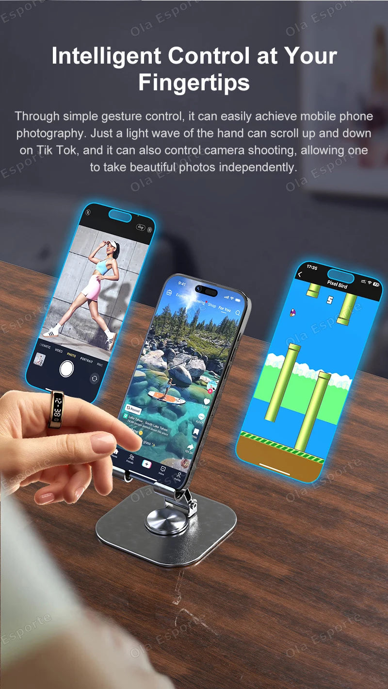 Neue R11 Smart Ring Männer Frauen LED Display Bildschirm Herzfrequenz Blut Sauerstoff Überwachung Wasserdichte Multi Sport Modi Smartrings 2025