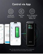 Anker Prime Power Bank, 27,650 mAh 3-Port 250 W tragbares Ladegerät für Reisen, TSA-zugelassen, Smart App, für MacBook Pro/Air