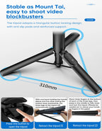 VRIG Magnetisches Selfie Stick Stativ – 1,5m, MagSafe, Bluetooth-Fernbedienung | iPhone & Android