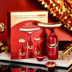 Mikrostrom-Gesichtsmassagegerät – strafft die Haut, reduziert Falten, Gesichts-, Hals- und Augenverjüngung