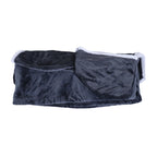 Heizdecke mit Ärmeln, Kapuze und Fußtasche, Flanell, 10 Heizstufen, elektrische tragbare Decke mit 3-Zeiterfassung, 127 x 70 Zoll