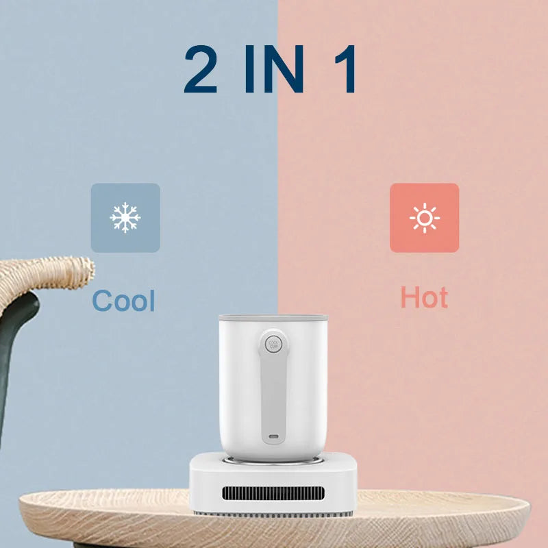 2 In 1 Tasse Kühler Kaffee Becher Wärmer für Office Home Schreibtisch Verwenden Heizung Kühlung Getränke Platte für Wasser Tee getränke Milch Bier Kakao