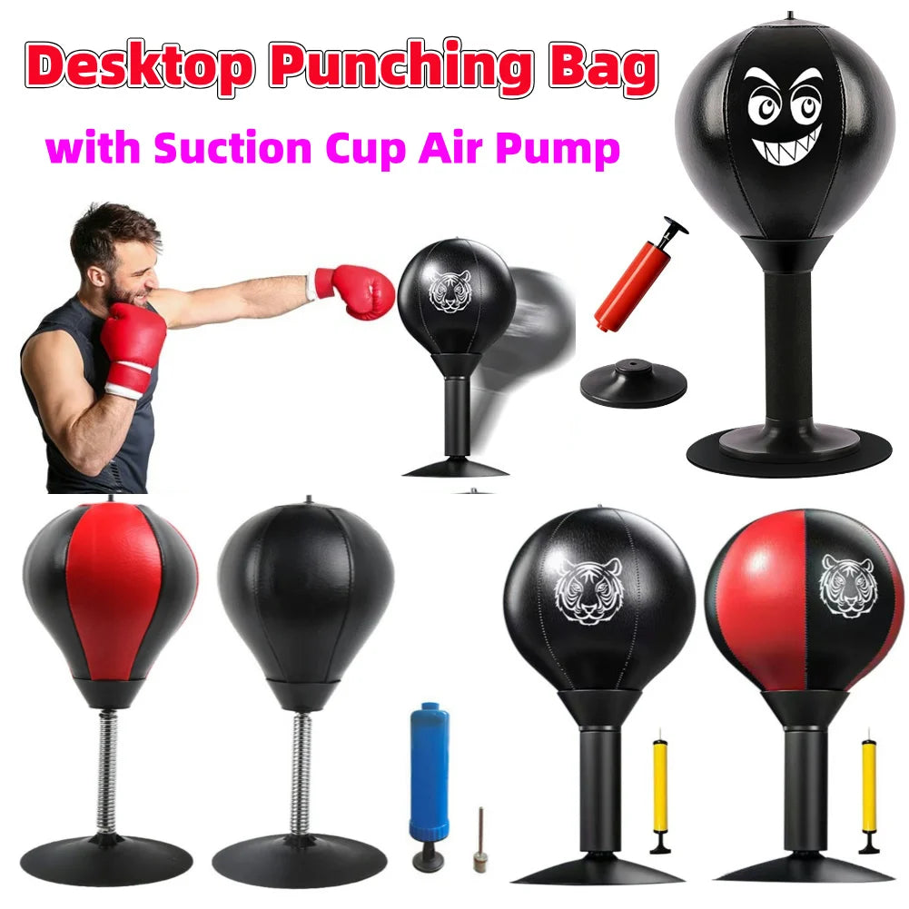 Schreibtisch-Box-Stanzerball mit Saugnapf