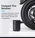 CYCPLUS Mini-Luftpumpe AS2 100 PSI AS2PRO 120 PSI Max elektrischer tragbarer Fahrrad-Inflator-Druckmesser Typ-C-Fahrradreifenkompressor