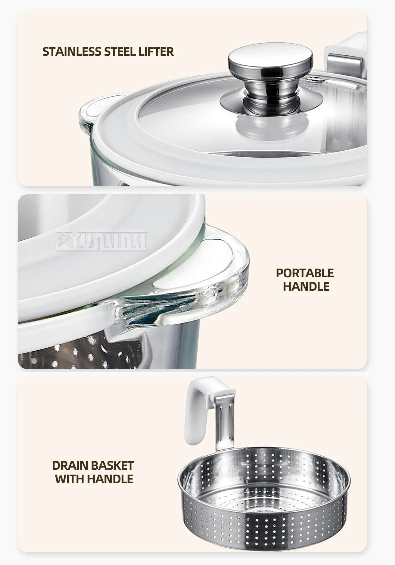 Elektrischer Reiskocher multifunktion aler zucker gesteuerter Reiskocher Haushalt intelligenter Gesundheits topf