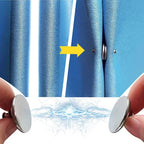 Magnetische Vorhangschnallen nagelfrei – Metall-Clip, 17/20/25 mm, 2–40 Stück