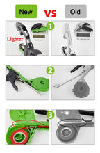 Leichte Pflanzenbindemaschine, Gartenpflanzenrebe, Tapetool für Gemüse, Trauben, Tomaten, Gurken, Pfeffer, Tapener, Bänder, Bindewerkzeug