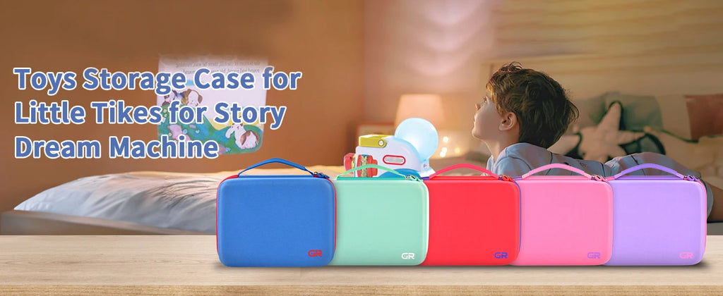 Hülle kompatibel mit Little Tikes for Story Dream Machine Books Starter Set, Kinderspielzeug-Schutzbehälter für Little Tikes