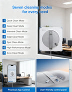 ECOVACS WINBOT W2S OMNI Kristallstaubsauger Roboter Fensterwascher Elektrische Fensterreinigungsmaschine AI Smart Home Appliance