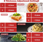 3-in-1-Nudelaufsatz für Kitchenaid-Standmixer, komplett aus Metall, Nudelmaschine, Kitchenaid-Aufsatz, Nudelblatt-Rolle, Spaghetti