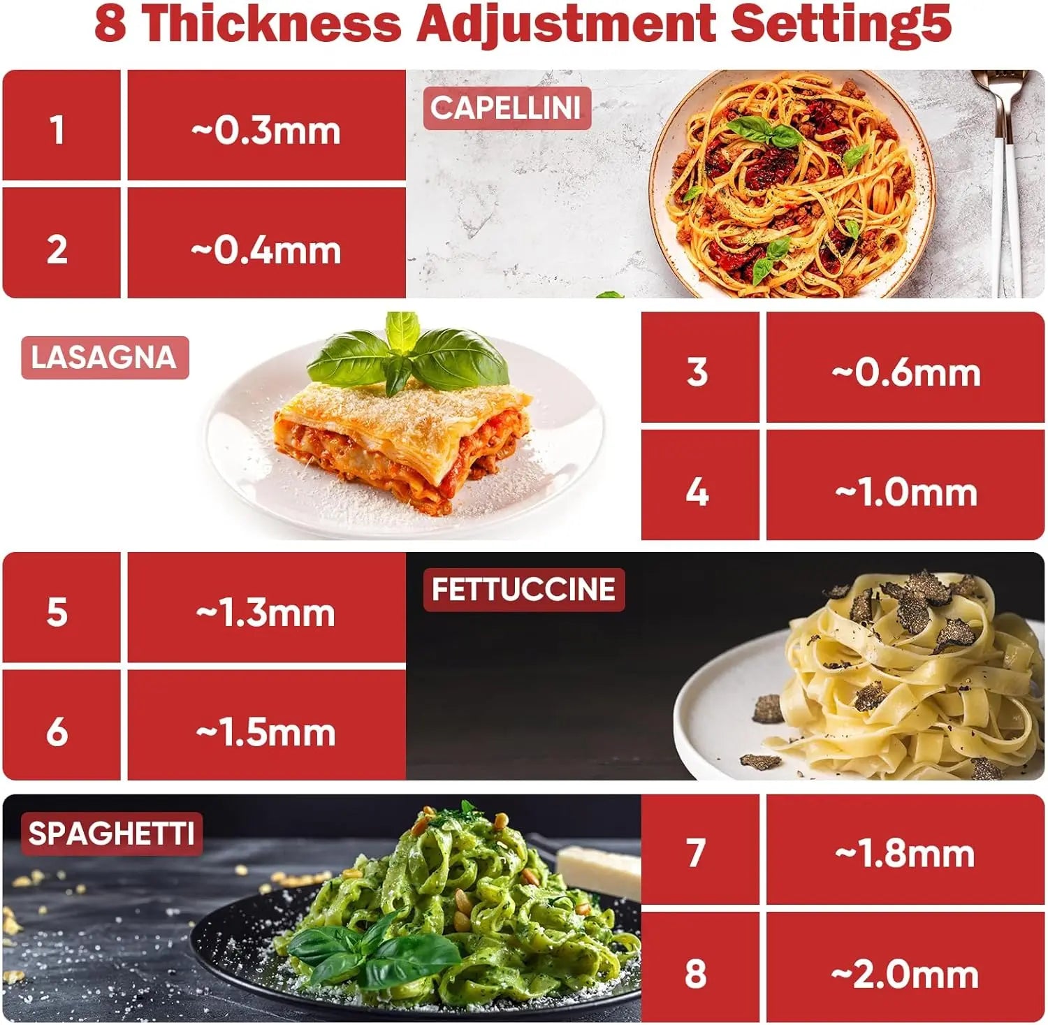 3-in-1-Nudelaufsatz für Kitchenaid-Standmixer, komplett aus Metall, Nudelmaschine, Kitchenaid-Aufsatz, Nudelblatt-Rolle, Spaghetti