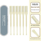 2-in-1-Nasenhaarschneider, 6 Stück Nasenloch-Haarentferner-Werkzeug, doppelseitiges Nasenhaarmesser, manuell 360 °   Rotierender Nasenhaarschneider