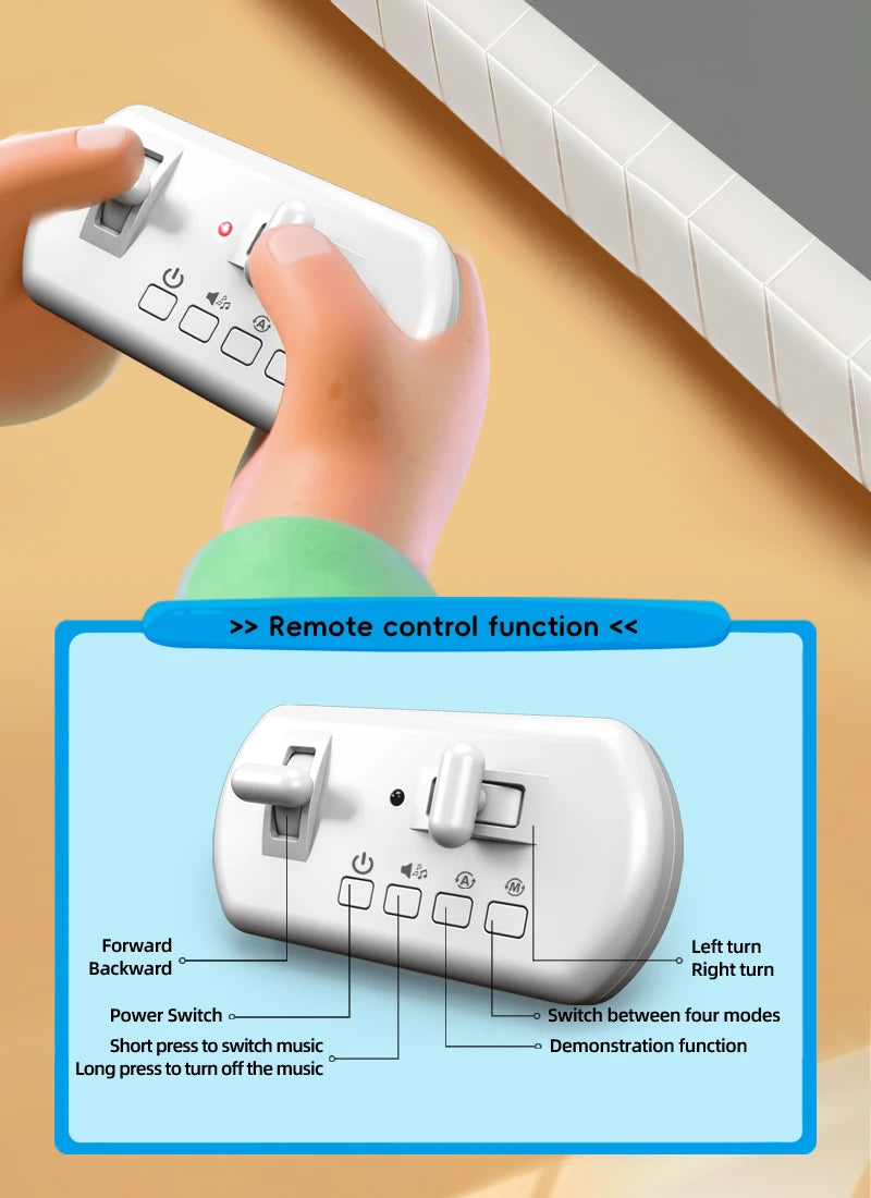 Smart RC Magic Mini Bus, Intelligente Fernbedienung, Geste Sensing Induktion, Folgen Cartoon, Auto Animation, Fahrzeug Spielzeug, Kinder Geschenk