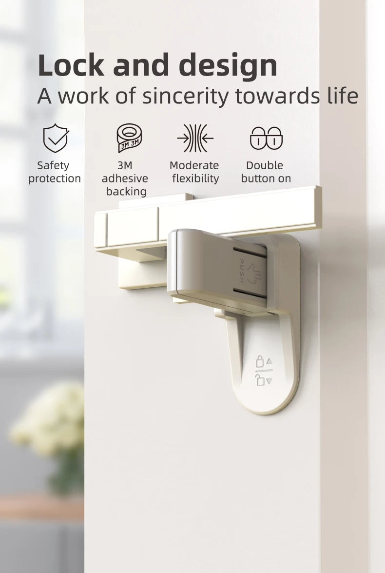 Home Universal Abs Schutz vorrichtung für Kinder einfach zu installieren Anti-Open-Griffs chlösser Tür hebels chloss Baby Sicherheits türen Schloss