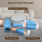 5-stufiges elektrisches Handmassagegerät, Heißkompressen-Massagegerät, Luftkompressions-Vibrationsmassage zur Linderung von Finger- und Handflächenermüdung