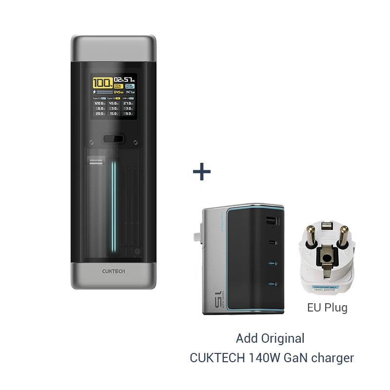 Cuktech no.20 power bank 25000mah p23 210w ausgang 3-port tragbares ladegerät 140w usb c für macbook iphone 14 xiaomi zmi camping