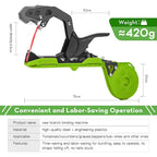 Leichte Pflanzenbindemaschine, Gartenpflanzenrebe, Tapetool für Gemüse, Trauben, Tomaten, Gurken, Pfeffer, Tapener, Bänder, Bindewerkzeug