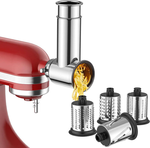 2024 Edelstahl Slicer/Shredder Aufsatz für Kitchen aid Stand mixer, Salat maschine mit Gemüses ch neider, Salat maschine,