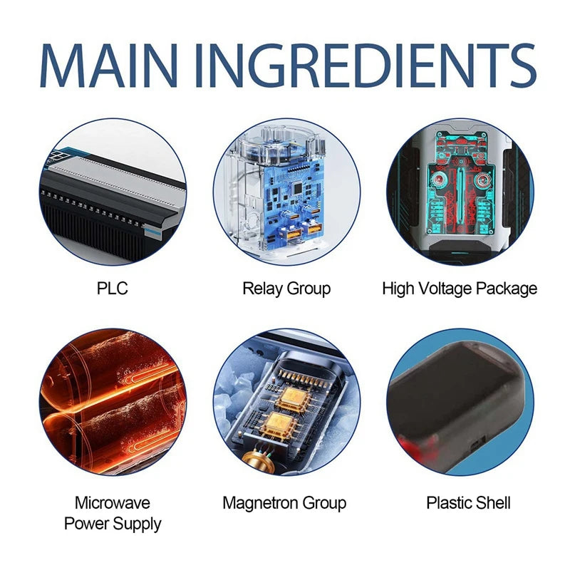 1 Stück elektro magnetisches Schneeräumgerät praktisches Enteiser-Multifunktion werkzeug abs