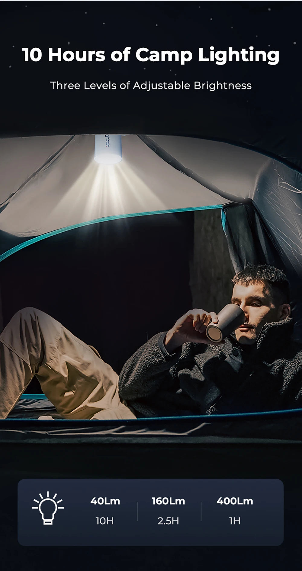 FLEXTAIL Tragbare Luftpumpe, Mini-Campingpumpe mit Licht, USB-C-Aufladung, ideal für Isomatten, Luftmatratzen, Vakuumbeutel