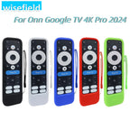 Silikon-Schutzhülle für Onn Google TV 4K Pro 2024 Fernbedienung – rutschfest, inkl. Lanyard