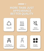 Bluetooth Smart Scent Air Machine Hotel Collection Diffusor für ätherische Öle, wasserloser Diffusor für den Duft zu Hause, im Hotelzimmer