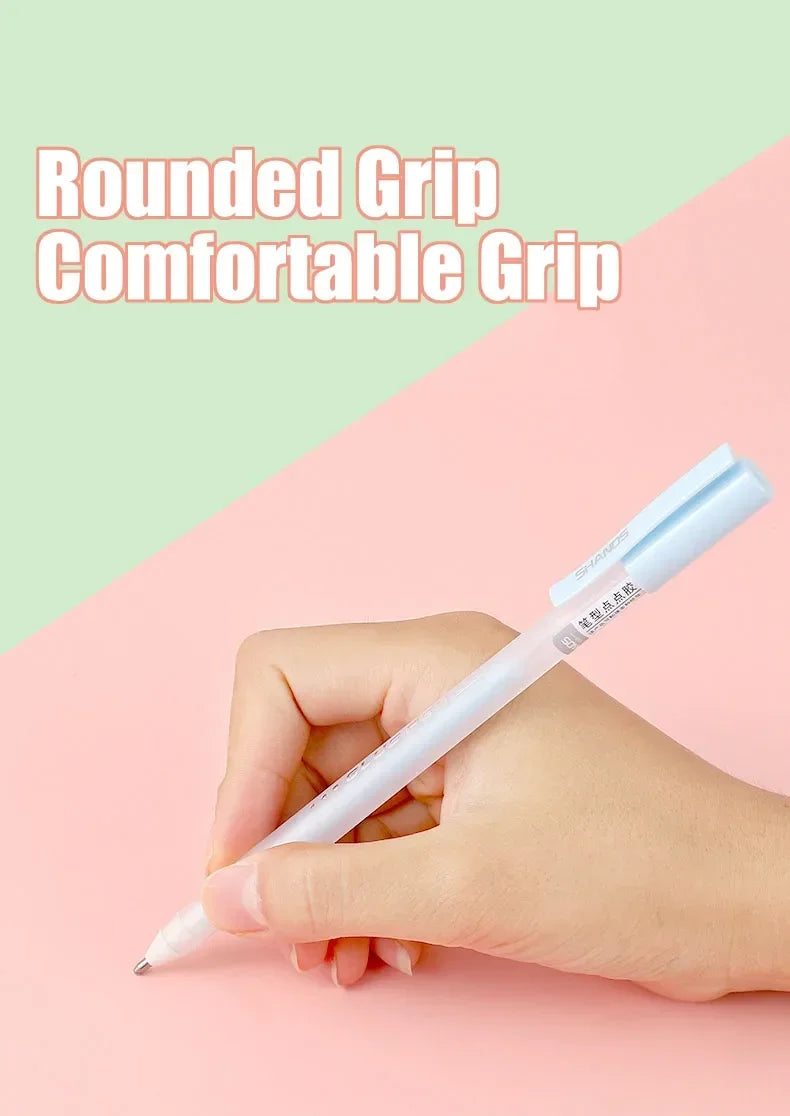 Candy Farbe Kleber Stift Handbuch Abgabe Stift Schnell Trocknend Dot Gule Stick DIY Hohe Viskosität Kleber Schule Büro Liefert