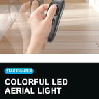 Fernbedienung Flugzeug V17 Jet Fighter Stunt Rc Flugzeug 360 °   Kreisendes ferngesteuertes Kampfflugzeug-Modellspielzeug mit LED-Leuchten