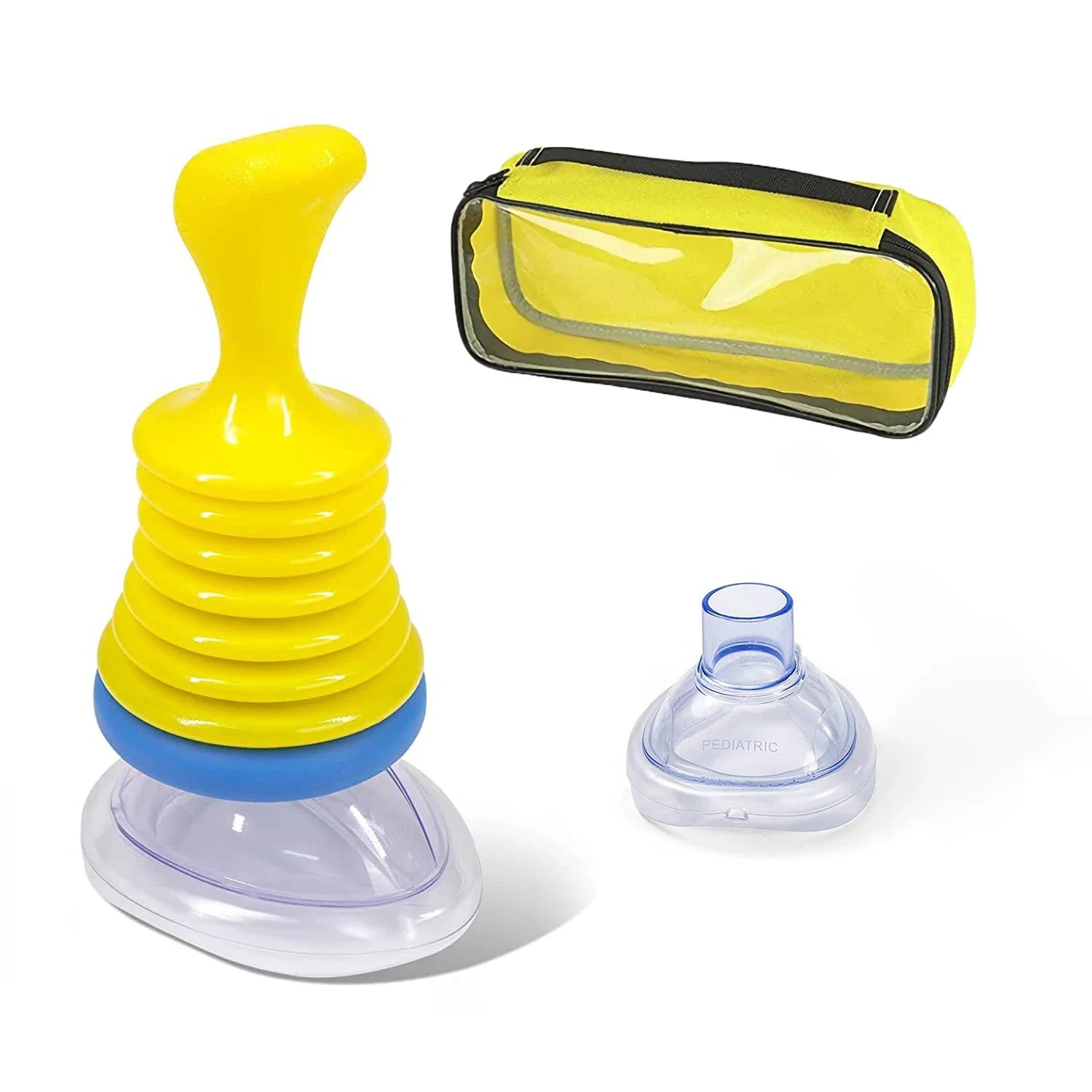 Anti-Erstickungsgerät Erste-Hilfe-Set – 2 Größen, für Erwachsene & Kinder, 3 Farben, mit/ohne Tasche