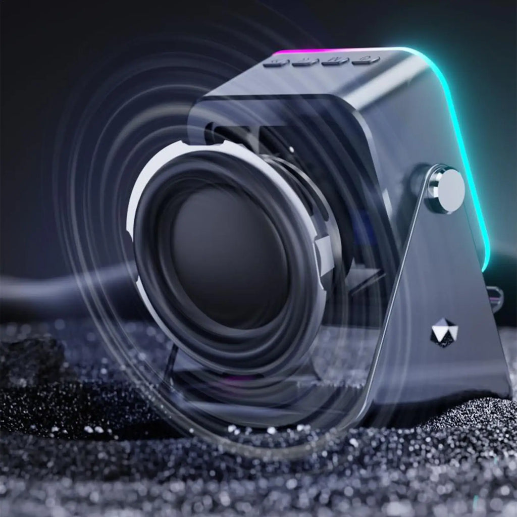 Induktionslautsprecher für Telefon mit leichter faltbarer Station, 10 W, Telefonhalter, kabelloser Ladegerät-Lautsprecher für Zuhause, Büro, Reisen