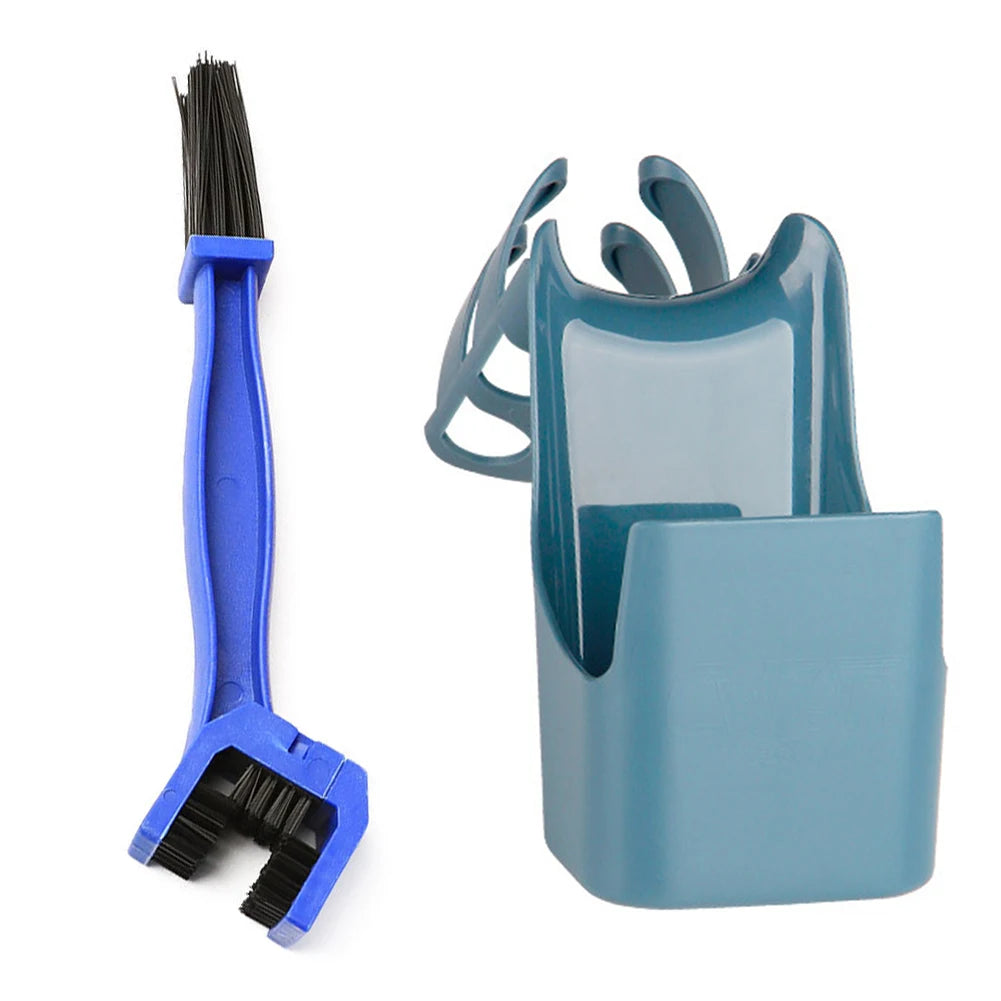 Motorrad Bike Kette Reiniger Werkzeug Splash Proof Tragbare Tragen-beständig Dark Blau Fett Lagerung Werkzeug für Motorräder