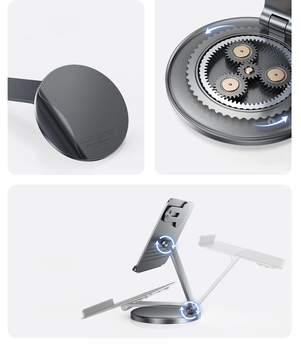Tablet-Ständer, iPad, Desktop, magnetischer Handyständer 360° °   Drehbarer, zusammenklappbarer, spezieller Ständer für Live-Malerei im Büro