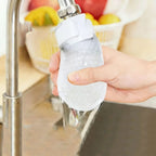 Wasserhahnfilter aus Vliesstoff – Rostentfernung, Spritzschutz, 8,5×3,7cm, 50 bis 500 Stück