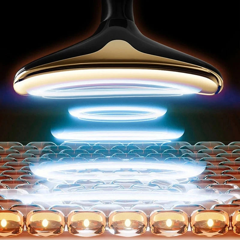 Mikrostrom-Gesichtsmassagegerät – strafft die Haut, reduziert Falten, Gesichts-, Hals- und Augenverjüngung