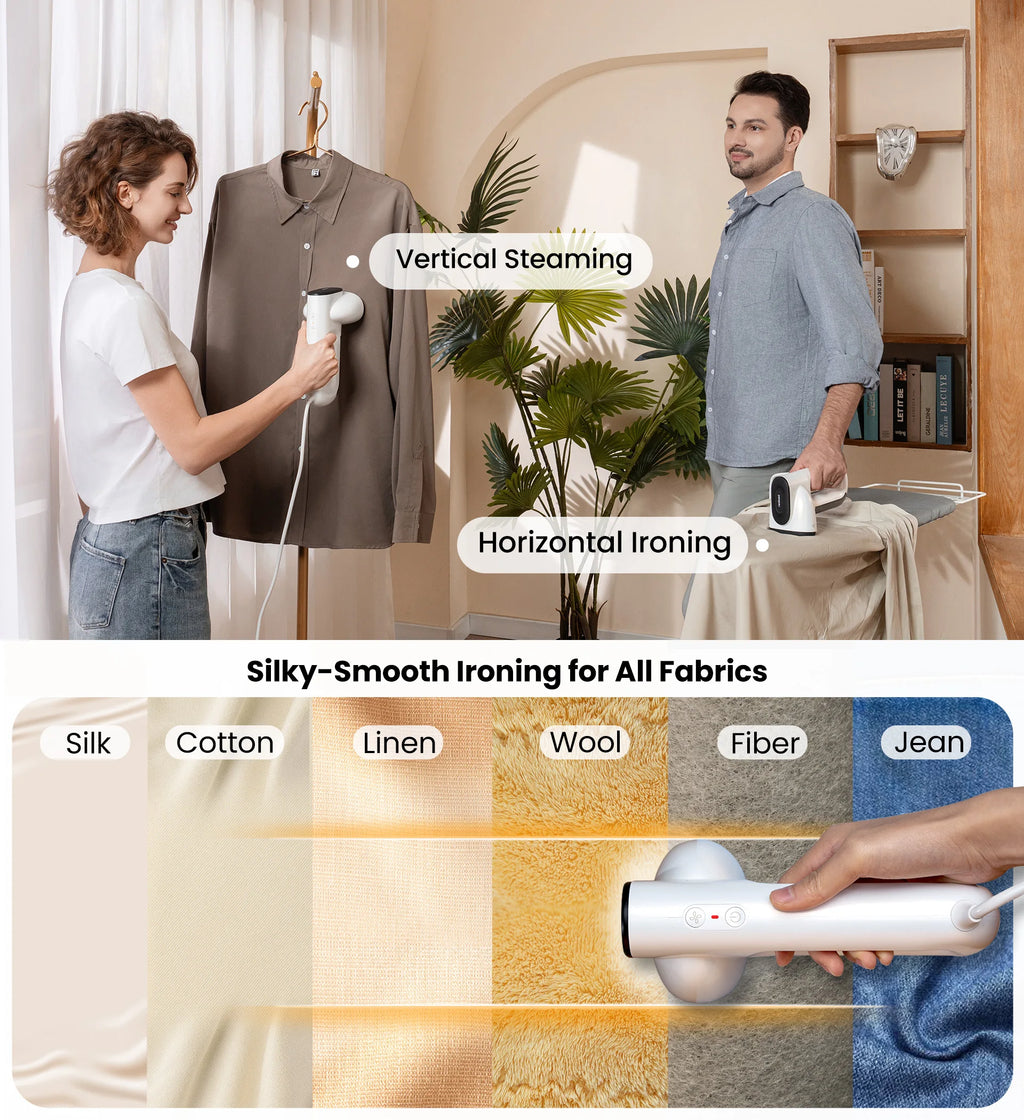 Magic 1 2300 Pa Vakuum-Dampfbügeleisen mit leistungsstarker Absaugung für schnelle Faltenentfernung