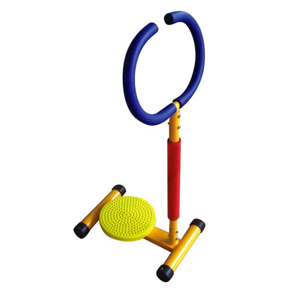 5-in-1 Indoor Gym Fitness Set – Airwalker + Twister Stepper + Rower Bike + Junior Laufband Hantelbank