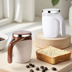 Automatische Rührbecher Becher Wiederaufladbare Tragbare Kaffee Elektrische Rühren Edelstahl Rotierenden Magnetischen Hause Trinken Werkzeuge