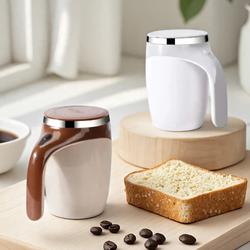 Automatische Rührbecher Becher Wiederaufladbare Tragbare Kaffee Elektrische Rühren Edelstahl Rotierenden Magnetischen Hause Trinken Werkzeuge