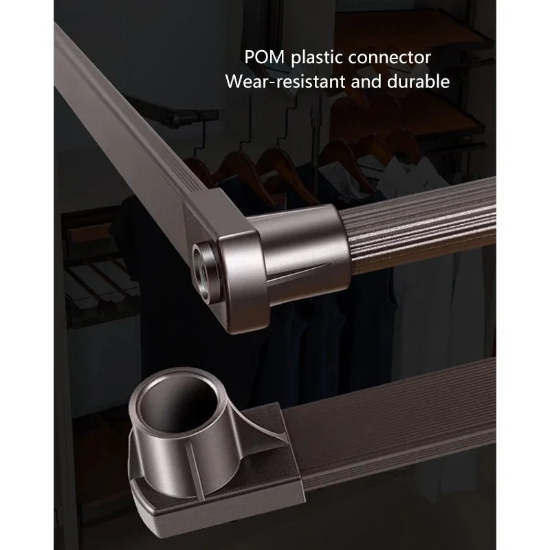 Kleiderschrank-Lift, herunterziehbare Kleiderstange, drei Farben erhältlich, automatische Rückkehr, Kleiderschrank, Teleskop-Kleiderbügel, Heim-Hardware