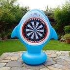Aufblasbares Klebedart-Wurfspiel – Familien-Gartenspiel für Kinder & Erwachsene | PVC