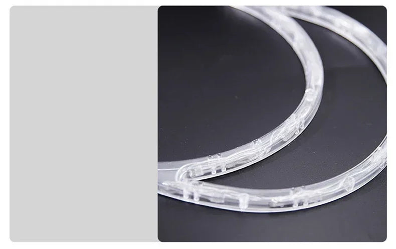 LED-Licht Schneeflocke Weihnachtsmann Fenster Ornamente Dekoration für Zuhause Weihnachten Navidad Neujahr Weihnachten Dekor Fee Lampe Lichterketten