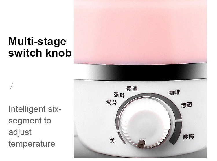 110V/220V Reise Camping Tragbare Faltbare Silikon Wasserkocher Kochendem Heißes Wasser Wärmedämmung Heizung Kessel Teekanne