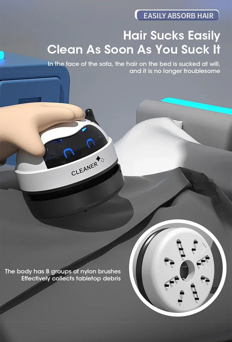 Mini aspirateur portable pour bureau, table, poussière, USB, balai de table, crayon à cheveux, miettes, outil de nettoyage